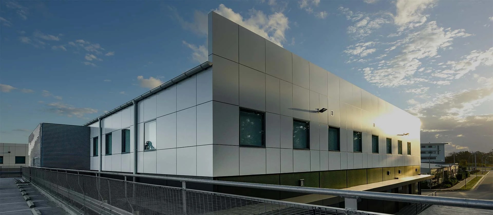 Commercial facade delivered by Drayton Group