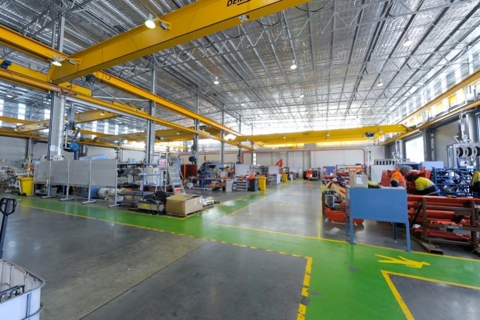 Sandvik workshop