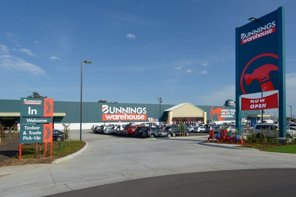 Bunnings Warehouse Cessnock, delivered by Drayton Group